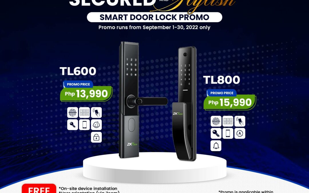 Secured and Stylish Smart Door Locks Promo